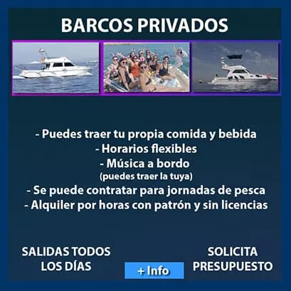 Alquiler de barco privado con patrón en Valencia para grupos