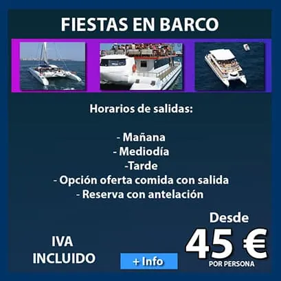 Fiestas en barco catamarán en Valencia para despedidas y grupos